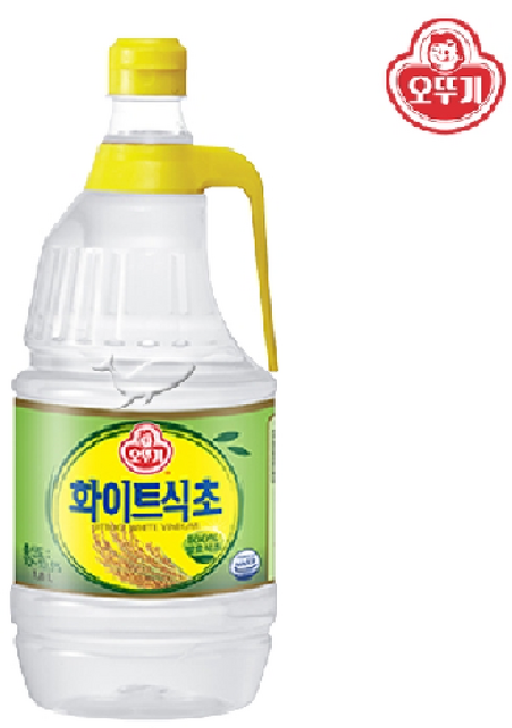 오뚜기 화이트식초, 3개, 1.8L
