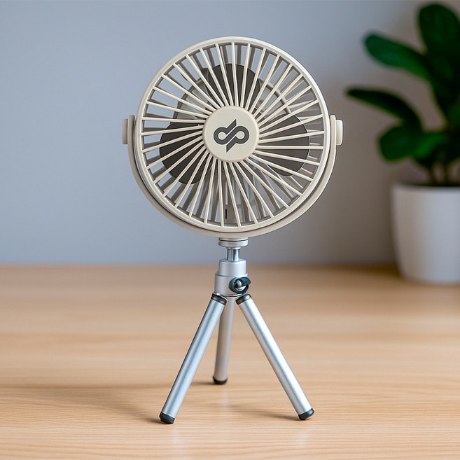 디프 캠핑용 선풍기 무선 다기능 저소음 무드등 삼각대 리모컨 선풍기, 926B, 그레이