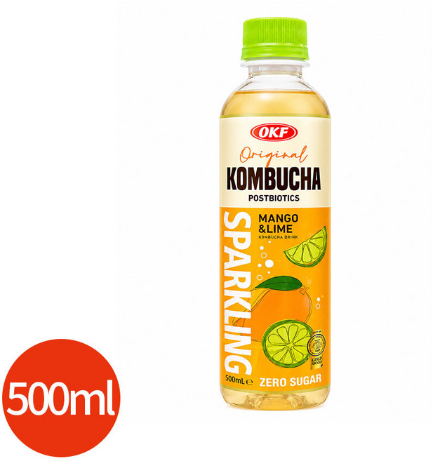 콤부차 스파클링 제로 망고 라임 500ml x 20개