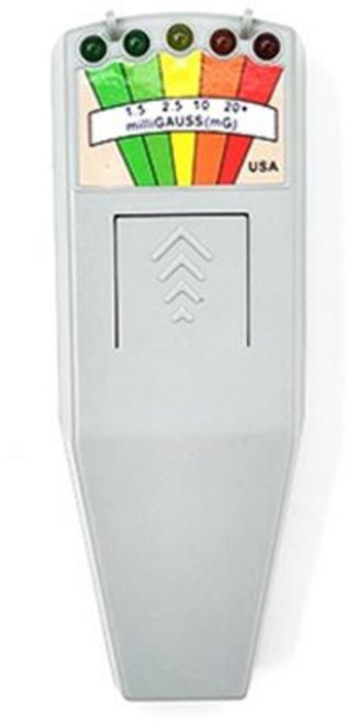 방사능측정기 K2 전자기장 방사선 EMF 전자기 자기장 5 LED 가우스 계량기, 1개
