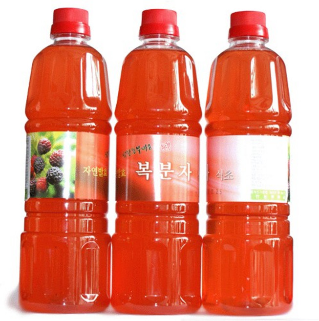 농선 천연발효 마시는 복분자 생식초, 4개, 900ml