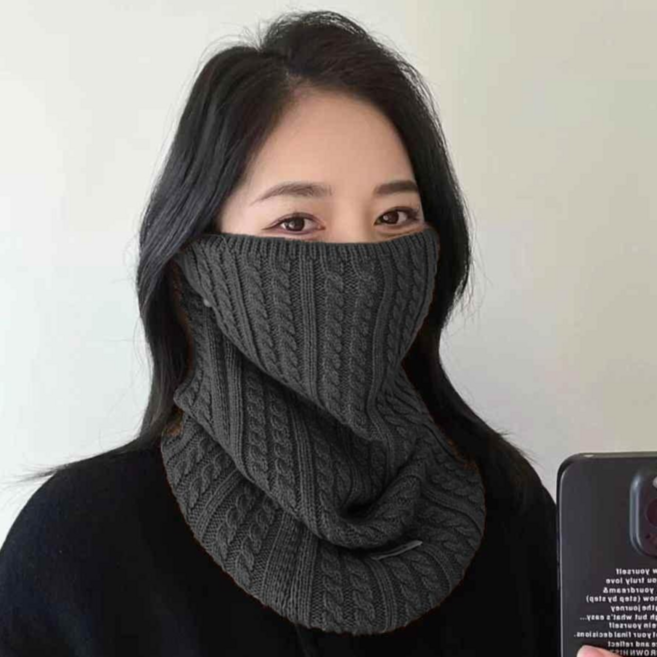 뜨개 니트 베이직 기본 목폴라 토시 넥 워머 목도리 531