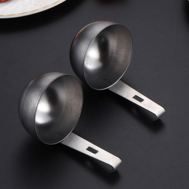 스테인리스 스틸 에그 포처 포치드 팬 논스틱 스티머 간편한 요리를 위한 둥근 컵