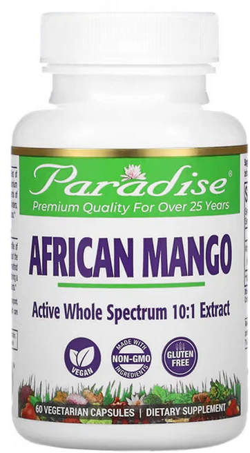 파라다이스허브 아프리카 망고 베지 캡슐 60정, 상품, 1개 - 쿠팡