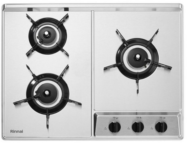 린나이 가스쿡탑 빌트인 가스레인지 560X430 매립형, LNG, RBR- NS301DIJ