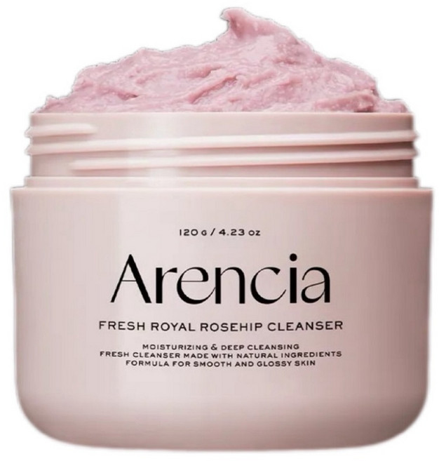 Arencia 溫和保濕深層洗面乳 120G, 1個