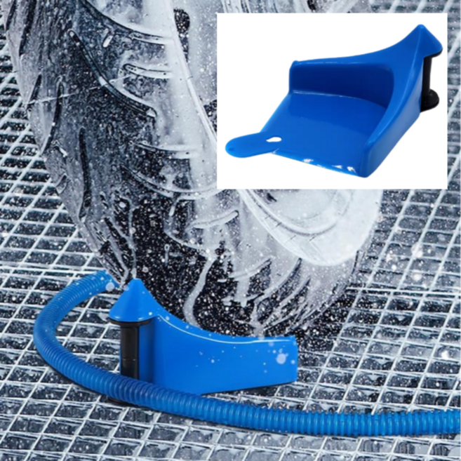 세차 호스 걸림 방지 가이드, 블루(2개), 17cm