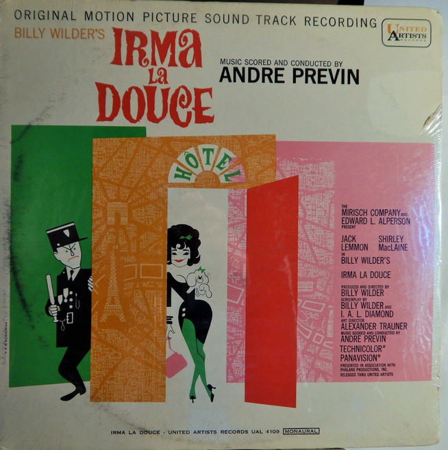 (수입 LP) IRMA LA DOUCE (1963 ANDRE PREVIN) MINT SOUNDTRACK VINYL LP SHIRLEY MACLAINE, (수입 LP) IRMA LA DOUCE (1963 AN