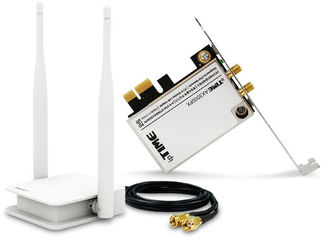 아이피타임 외장안테나형 USB 무선랜카드 AX3000PX sty*706Qu