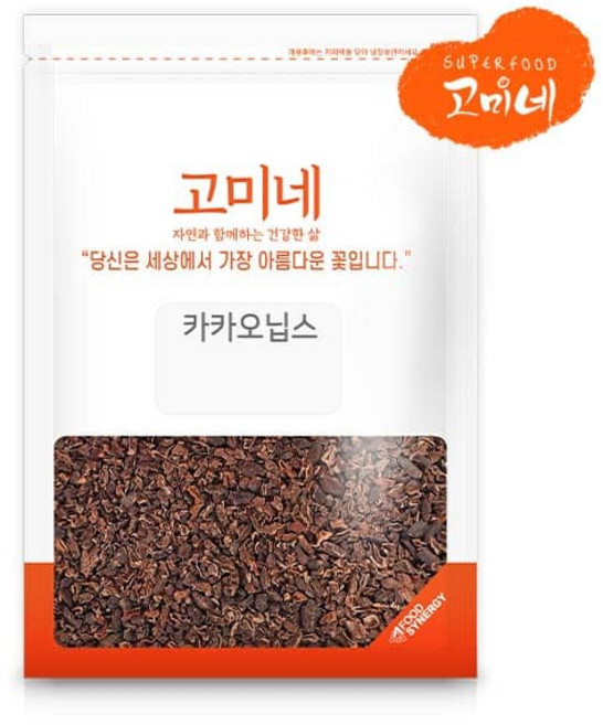 고미네 카카오닙스 페루산 100% cacao nibs, 200g, 1개