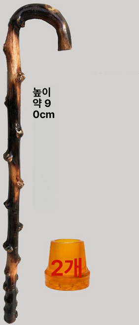 레버딜 장수지팡이 효도 할아버지 어르신 명아주 만수무강 생신선물 튼튼하고 안전함, 1개, 두꺼운 블랙 지름 3cm 이상