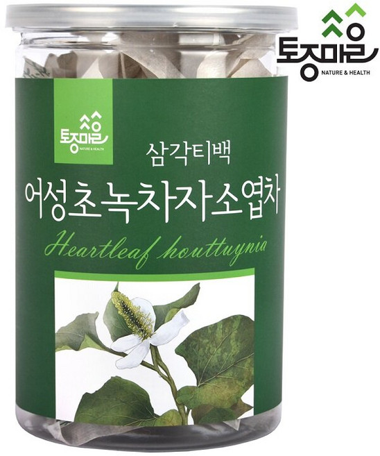 [토종마을] 국산 어성초녹차자소엽차 30티백, 30g, 30개입, 1개
