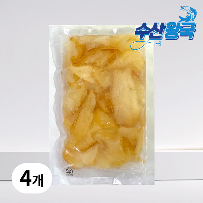 수산왕국 위소라 슬라이스 350g, 4개