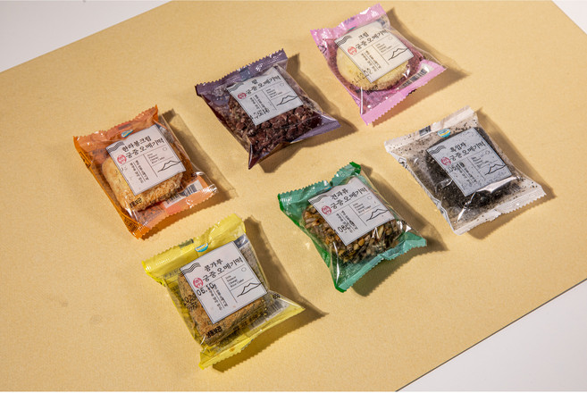 [궁중오메기 공식] 제주도 오메기떡 배송 택배 궁중 6종모듬 오메기떡 선물세트 25개입 기본포장, 70g, 25개