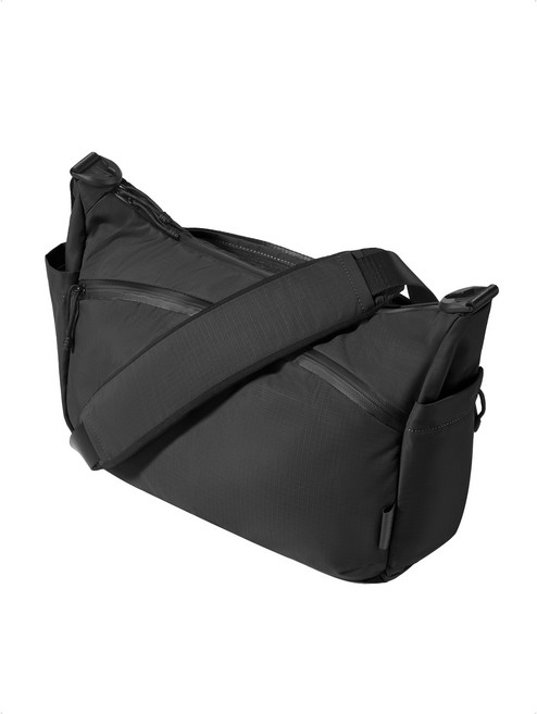 ALPAKA Flight Satchel Axoflux 210D-알파카 플라이트 새첼-메신저 백 숄더백 바디백 13인치 노트북 슬리브 포함 패드가 달린 숄더 스트랩 통근 여행 출장용