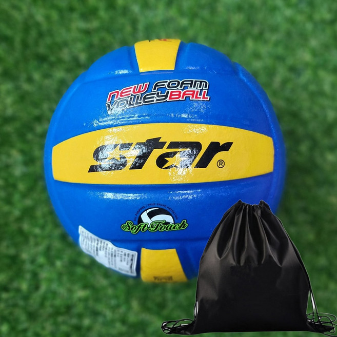 스타 배구공 뉴 폼 발리볼 투센 파우치, 1개, CB8204 블루