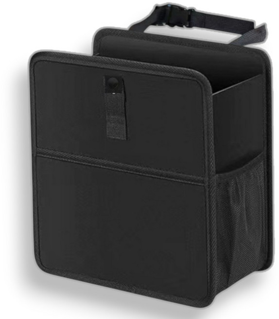 고바 차량용 더 커진 방수포켓 접이식 휴지통 대형