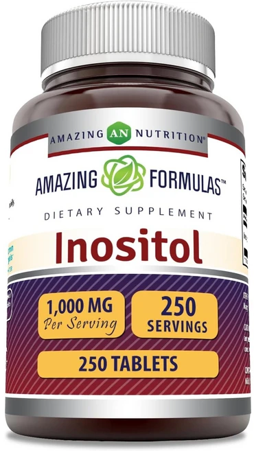어메이징 뉴트리션 이노시톨 1000mg 250정 Inositol, 1개 - 쿠팡