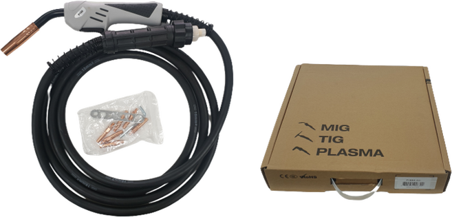 미그토치 논가스용접기 논가스토치 co2 현대 HG200 180A 4M 용접자재, 옵션2. 4m, 1개