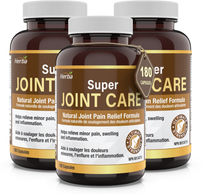 슈퍼 조인트케어 180캡슐 조인트서포트 소연골 콘드로이친 글루코사민 MSM 히알루론산 등 허바 캐나다, 180정, 3개