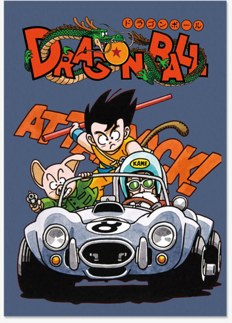 드래곤볼 A 펠트 패브릭포스터, FB_드래곤볼A_11, A4