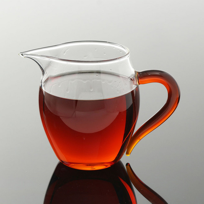 또와찌스토어 컬러무드 내열유리 숙우(350ml_레드) 내열유리용기, 1개