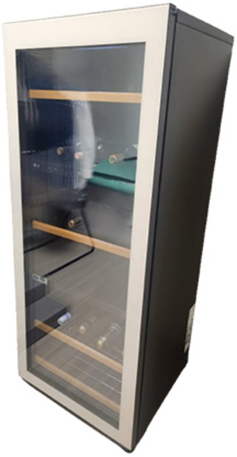 LG전자 디오스 오브제컬렉션 크리스탈 와인셀러 방문설치 121병, 베이지, W1212GB