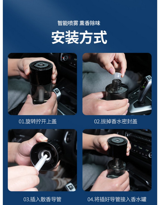 LANXUAN 車用噴霧香薰機