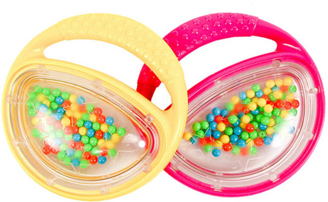 할릴릿 리쉬러쉬 쉐이커 아기 악기놀이 색상랜덤, 1개