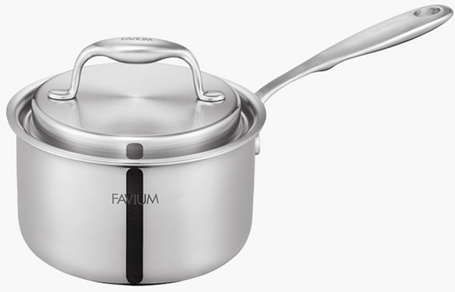 PN풍년 파비움 통5중 편수 깊은냄비 16cm, 단일사이즈