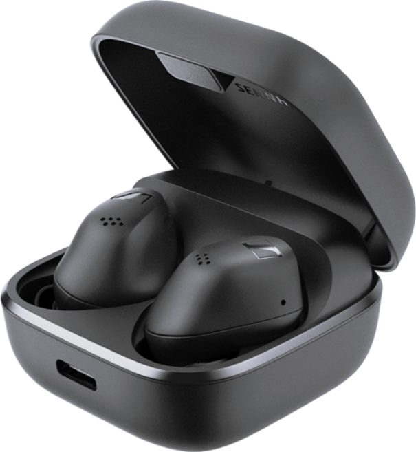 Sennheiser 森海塞爾 ACCENTUM 降噪真無線藍牙耳機 舒適佩戴 享受純淨音質, 黑色