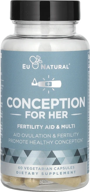 Eu Natural 개념 포 허 임신 보조제 & 멀티 베지 캡슐 60정, EuNatural개념포허임신보조제멀티베지캡슐60정, 1개 - 쿠팡