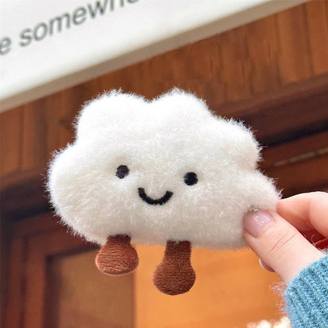 몽글몽글 구름이 키링 가방 키홀더 백참 인형