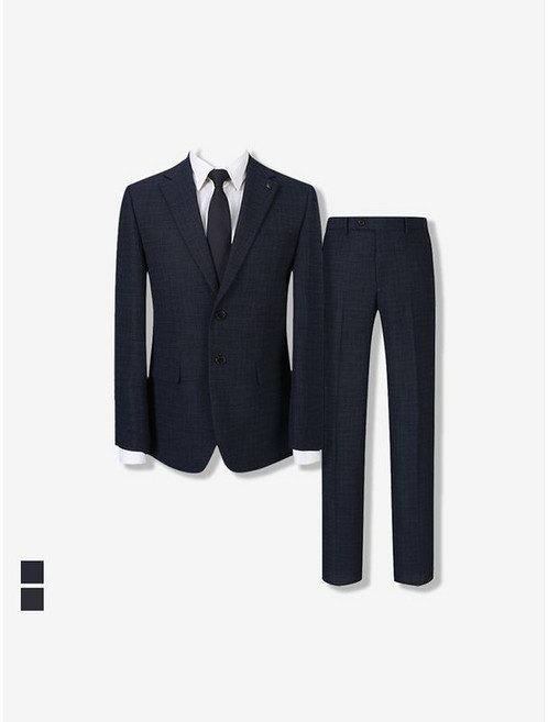 파렌하이트 자스페 슬럽 조직싱글 수트 세트 (FIJAD2337_FIPAD2237)