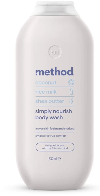 Method 메소드 심플리 너리쉬 바디워시 532ml, 1 - 쿠팡