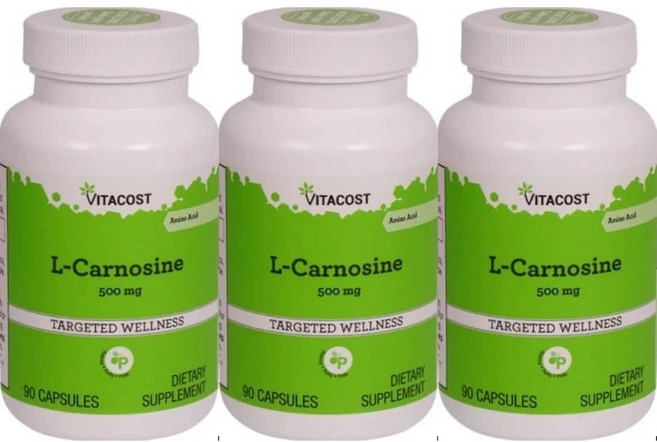 비타코스트 엘 카르노신 500mg, 3개, 90정 - 쿠팡