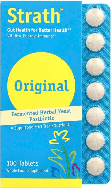 Bio-Strath 발효 허브 효모 포스트바이오틱 100정 BST-01313, 바이오스트라스 발효 허브 효모 포스트바이오틱 100정, 1 - 쿠팡