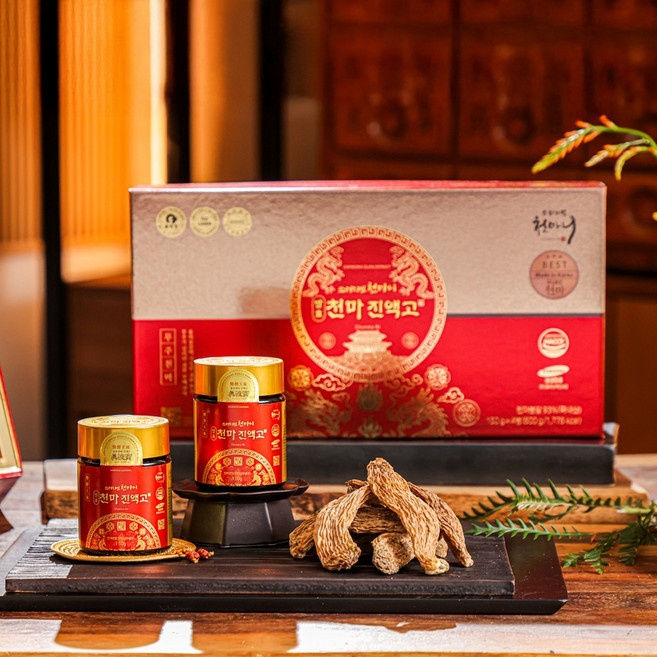 천마니 발효천마진액고 100% 국내산 천마 고농축 발효진액 기력보충 부모님선물 추천, 1세트, 150g