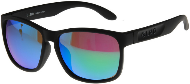 국산 편광율 99.9% 미러 스포츠 선글라스 낚시 골프 운전 등산 도시어부, C18블랙무광테+그린밀러, 오버사이즈