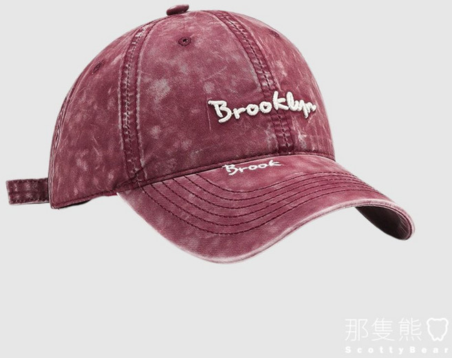 ScottyBear 那隻熊 水洗軟頂鴨舌帽 作舊老帽 CM523