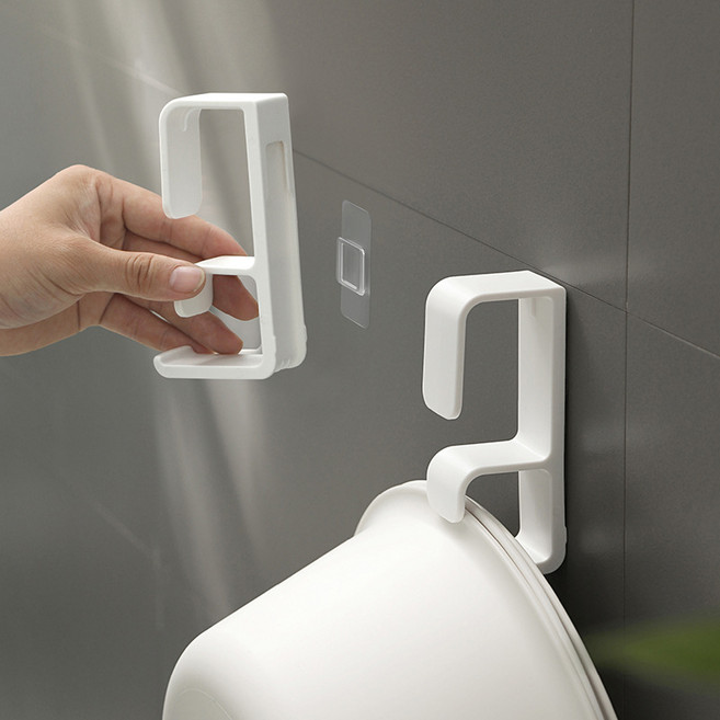 잡동산 대야걸이 세숫대야걸이 아기욕조 욕실 정리 거치대 후크, 1단, 1