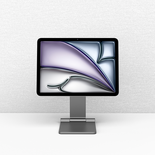 니케 Magsnap Air 아이패드 마그네틱 거치대 자석 스탠드, 스페이스그레이, 아이패드에어 4/5/6/7세대 10.9/11인치, 1개