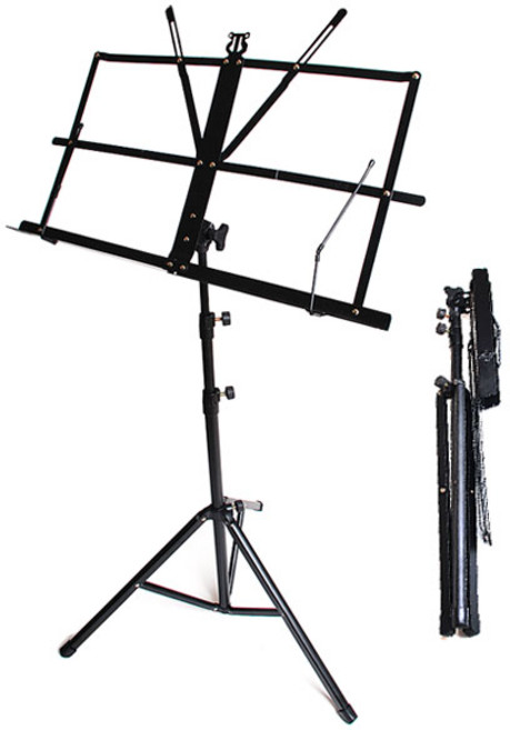 휴대용 보면대 가방포함 악보 거치대 접이식 악보대, 휴대용보면대(가방포함), 1개