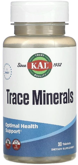 KAL 미량 미네랄비타민 B-12 30정, 칼 KAL, 미량 미네랄, 30정118942, 1개 - 쿠팡