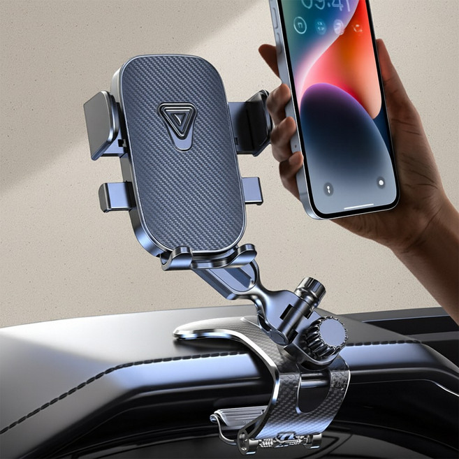 차량용 대쉬보드 핸드폰 거치대 360도 회전, 일반형헤드, 1개