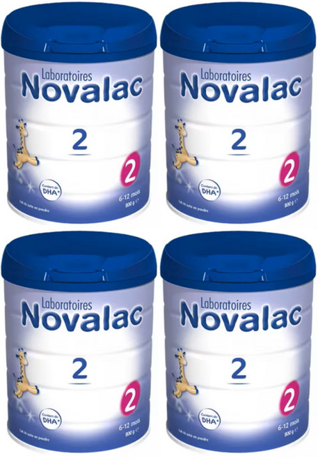 노발락 2단계 6개월부터 이유식 병행 프랑스 내수용 800g 4개