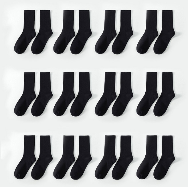 타키타키 사계절용 장목양말 12켤레