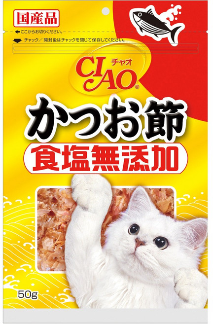 CIAO 柴魚片 食塩無添加, 50g, 1個, 柴魚片 CS-16