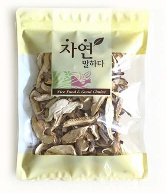 [표고아빠]자연말하다국내산 참나무표고버섯 절편(상 대) 200g, 1개