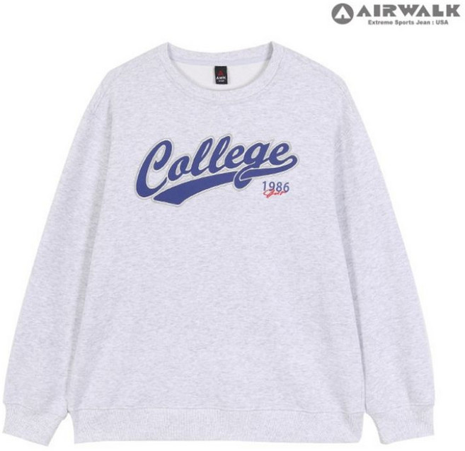 에어워크 주니어 주니어 칼리지 맨투맨 티셔츠